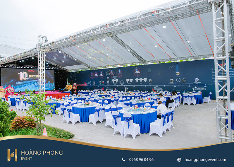mẫu backdrop kỷ niệm thành lập công ty