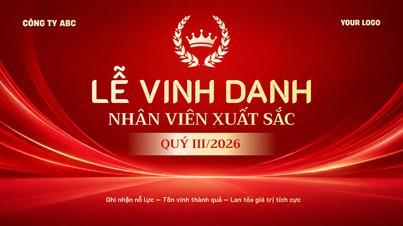phông lễ vinh danh
