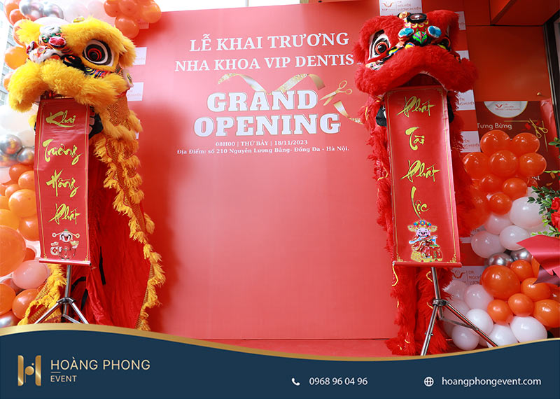 báo giá tổ chức khai trương nha khoa
