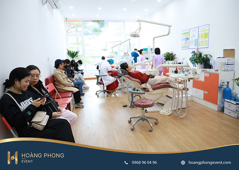 thuê thiết bị sự kiện khai trương nha khoa Hà Nội