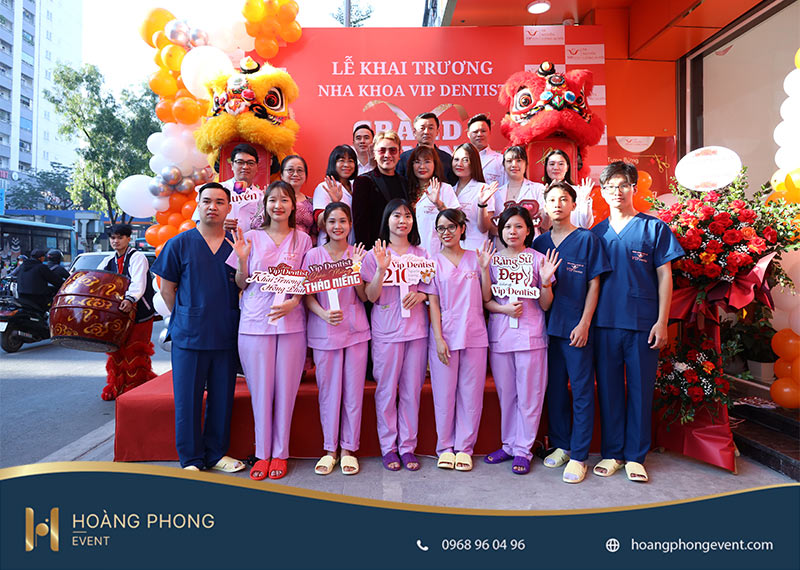 dịch vụ tổ chức khai trương nha khoa