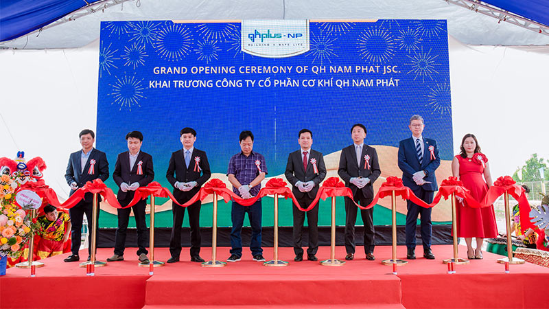 khai trương nhà máy