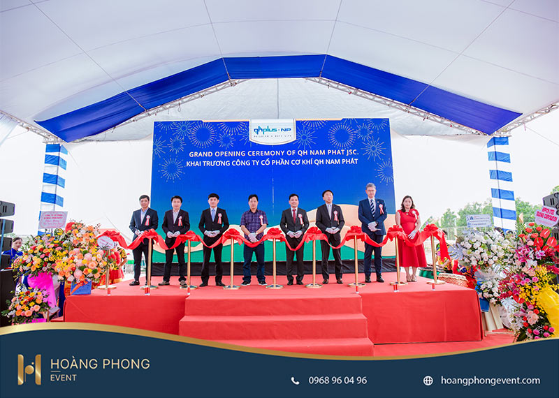 công ty tổ chức khai trương nhà máy tại Hà Nội
