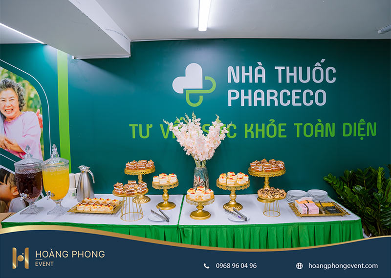 tổ chức khai trương quầy thuốc
