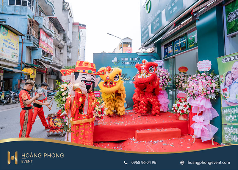 dịch vụ tổ chức khai trương nhà thuốc