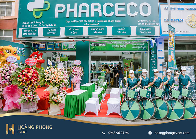 dịch vụ khai trương quầy thuốc