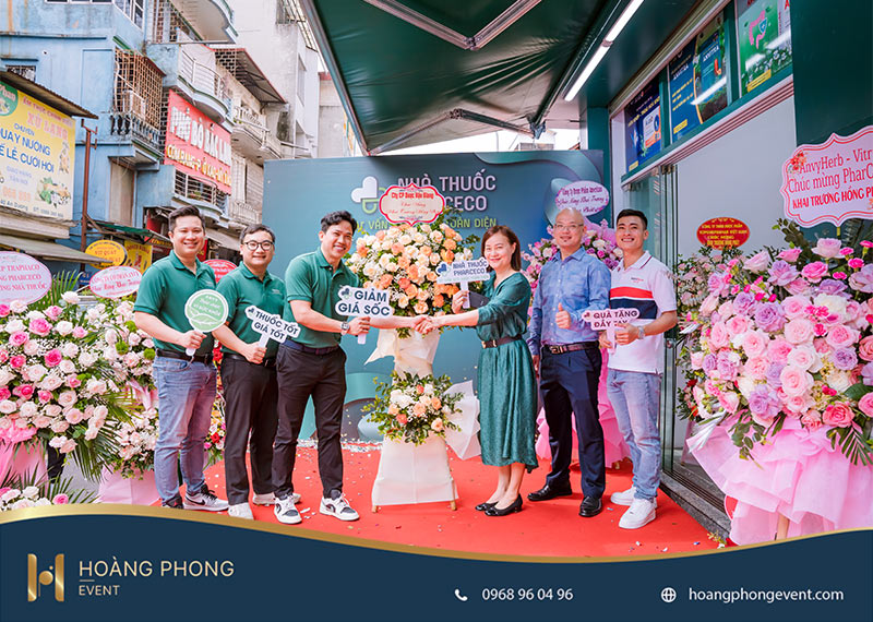 tổ chức khai trương nhà thuốc cần chuẩn bị gì