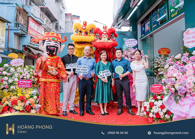 tổ chức khai trương nhà thuốc