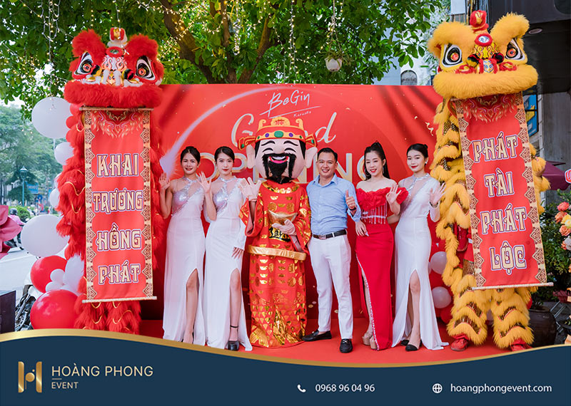 chương trình khai trương quán karaoke