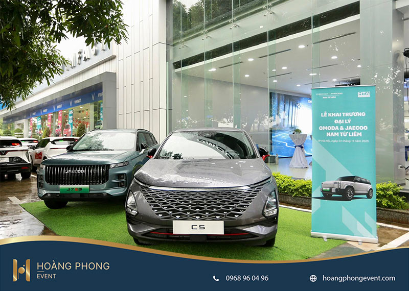 kịch bản tổ chức khai trương showroom