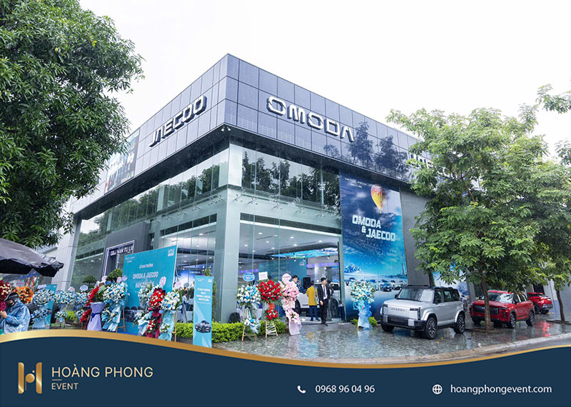 chi phí tổ chức khai trương showroom Hà Nội
