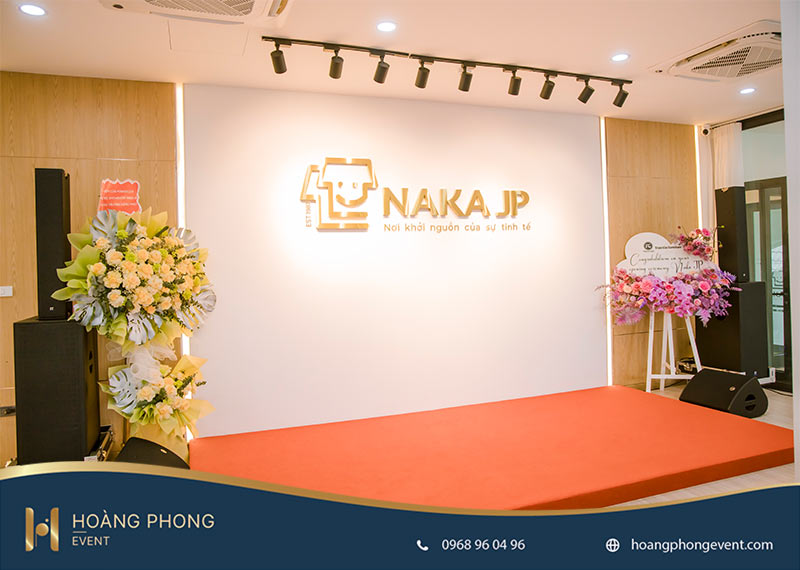 quy trình tổ chức khai trương showroom