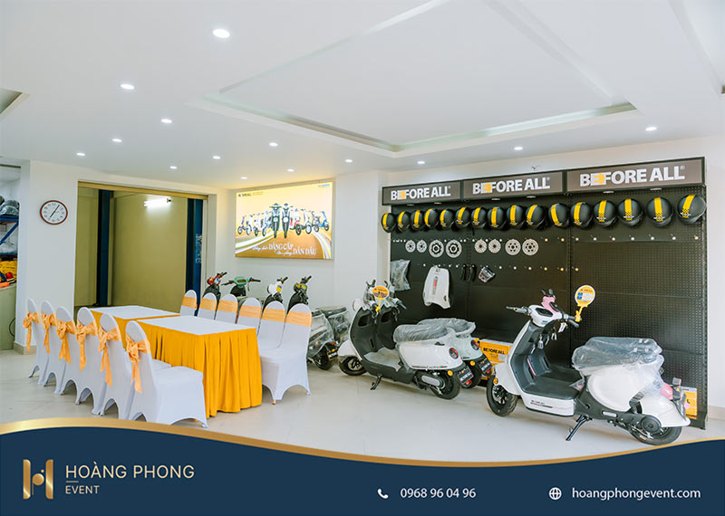 kế hoạch tổ chức khai trương showroom