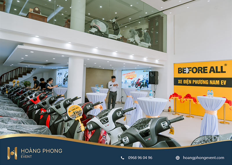 kế hoạch khai trương showroom