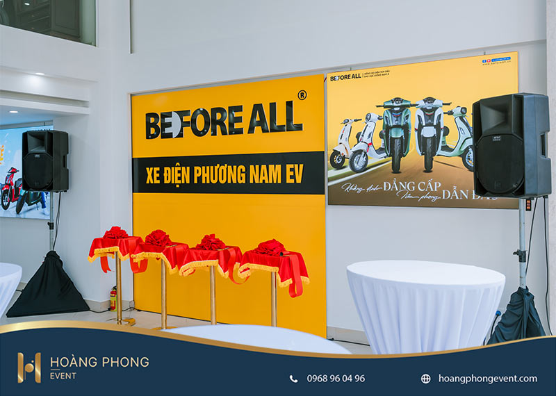 khai trương showroom