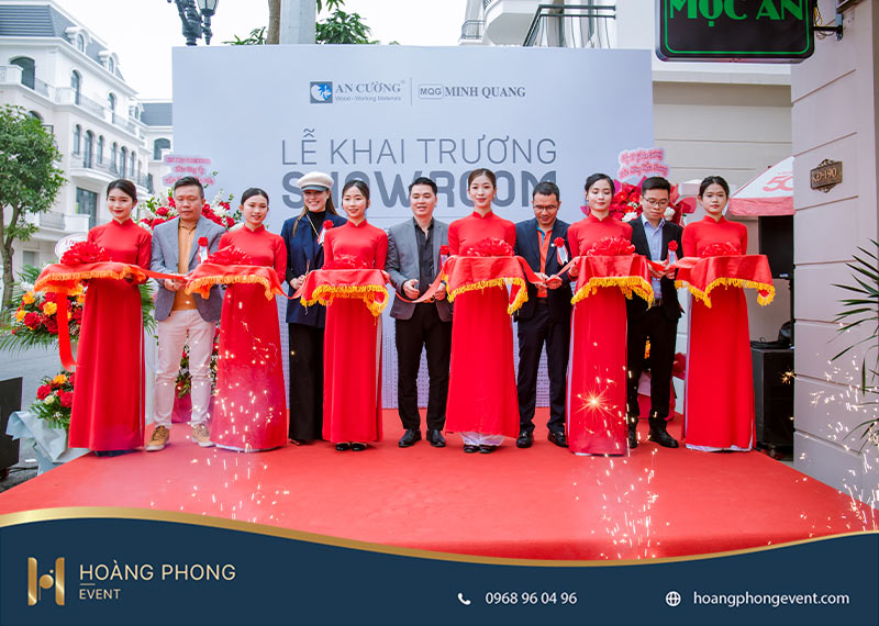 dịch vụ tổ chức khai trương showroom
