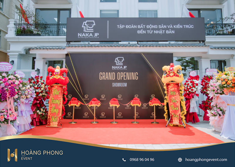 công ty sự kiện tổ chức khai trương showroom Hà Nội