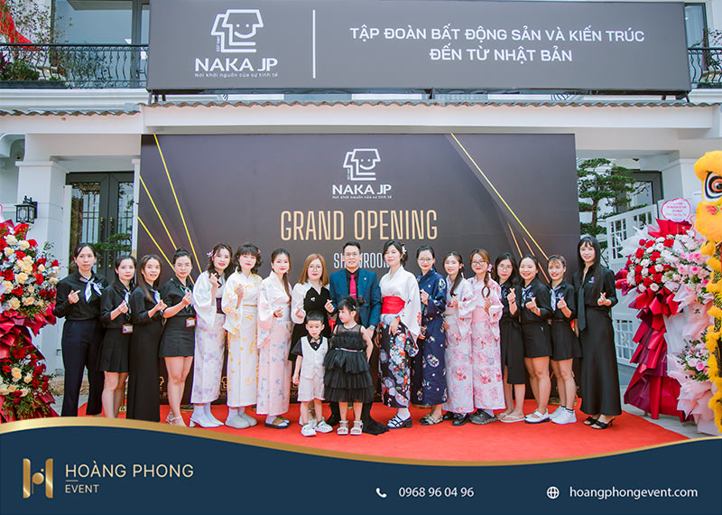 dịch vụ tổ chức khai trương showroom tại Hà Nội