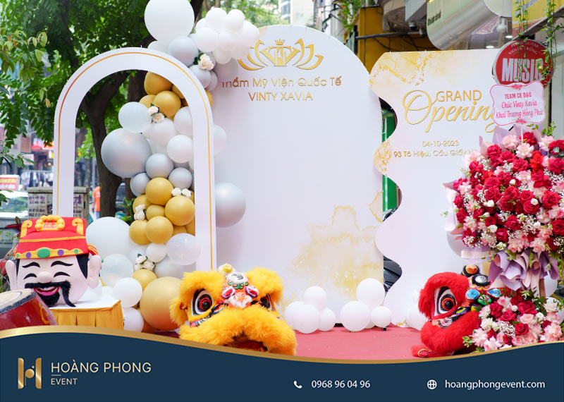 dịch vụ khai trương salon tóc trọn gói Hà Nội