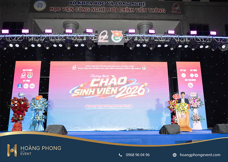 sự kiện chào sinh viên 2026 học viện công nghệ bưu chính viễn thông 
